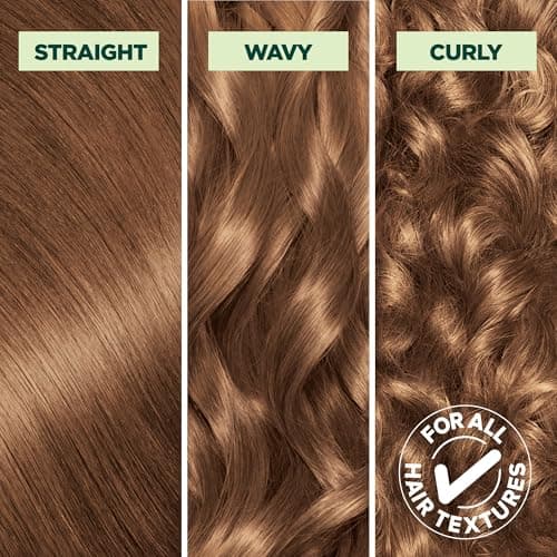 Garnier Nutrisse Ultra Crème, Permanent Hair Dye, 100% Grey Coverage, Vegan Formula, Nourished Hair, Long-Lasting Rich Colour, 6.34 Amber Light Honey Brown, 1 Application, Packaging May Vary — view 5