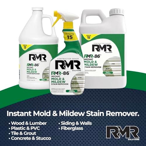 RMR-86 Instant Mold and Mildew Stain Remover Spray - Scrub Free Formula, 2 Pack - 32 oz — view 7