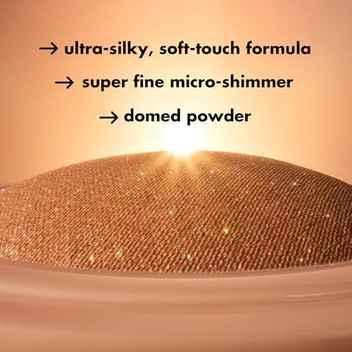 e.l.f. Halo Glow Silky Powder Highlighter, Long-Lasting Luminous Face Finish, Cake-Resistant With Micro-Shimmer, Vegan & Cruelty-Free, Blush Money — view 5