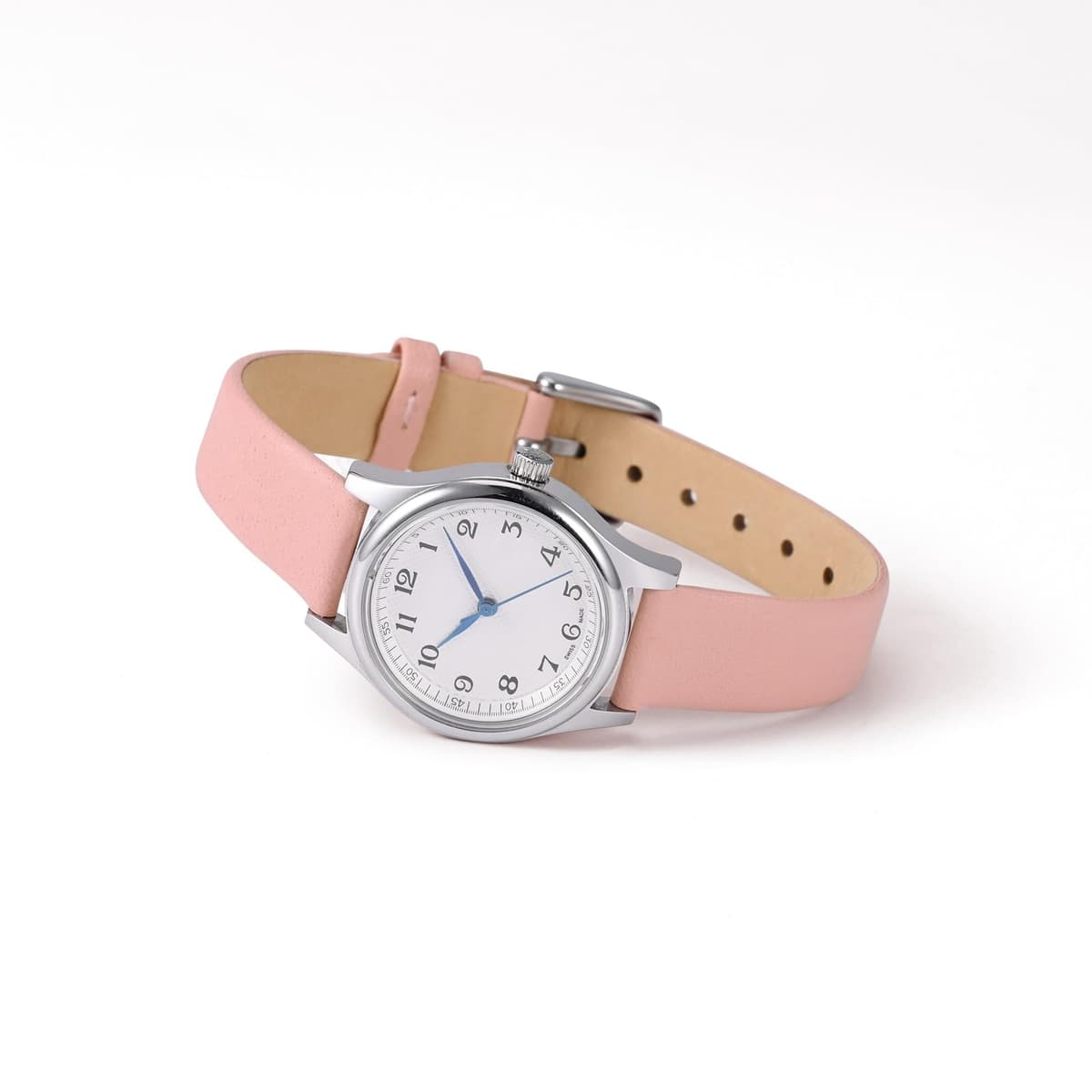 WOCCI Elegantes Correas de Reloj, Correa de Repuesto de Cuero Genuino, Hebilla de Acero Inoxidable, 8mm 10mm 12mm 13mm 14mm 16mm 18mm 20mm 22mm — view 86