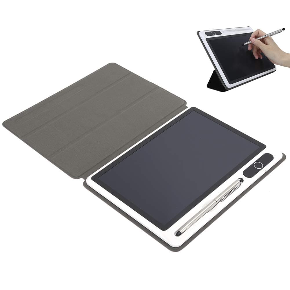Bloc de notas electrónico Protable Bloc de notas electrónico Tableta LCD Almohadilla de dibujo Suministros comerciales Herramienta de pintura a mano(black) — view 3
