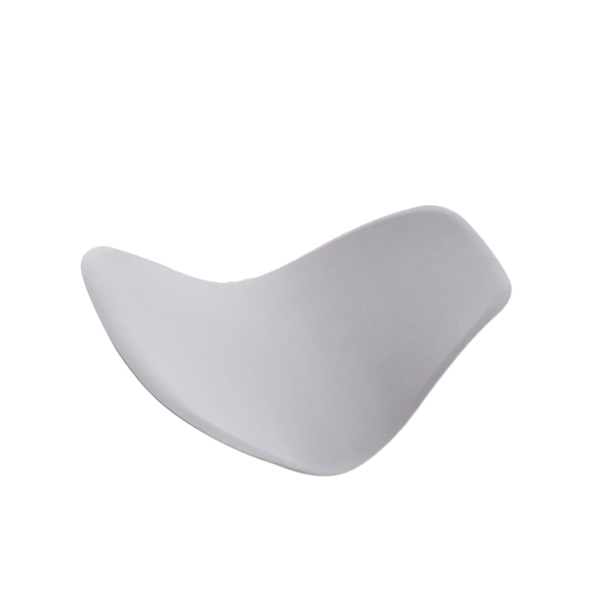 osiuujkw Funda de Asiento de Color sólido, extraíble, sin Brazos, Lavable, Suave, Protectora, Agradable para la Piel, Moderna Mediados Siglo, Gris Claro — view 2