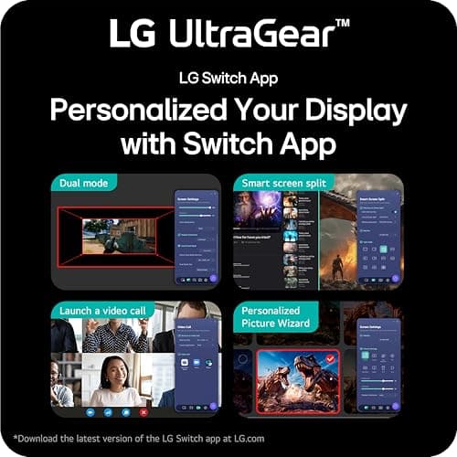 LG 24G411A-B 24-inch Ultragear Full HD (1920 x 1080) IPS Gaming Monitor, 144Hz (O/C), 1ms MBR, NVIDIA G-Sync Compatible, AMD FreeSync, HDR10, HDMI, DisplayPort, Slim Stand, Black — view 5