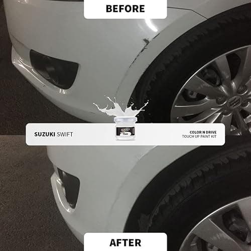 Color N Drive Touch Up Paint - Compatible with Nissan Pearl White (QAB) - Scratch and Chip Repair Kit - Plus Pack — view 7