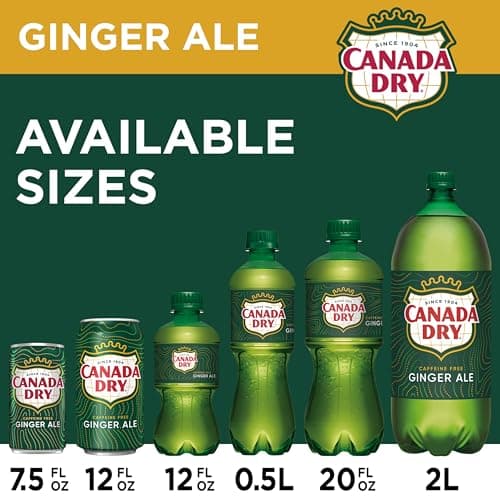 Canada Dry Ginger Ale Soda, 12 fl oz cans, 12 pack — view 2