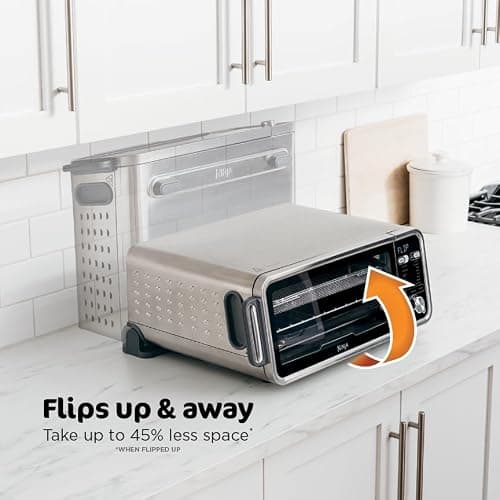 Ninja Foodi SP351 13 in 1 Air Fry Oven with Smart Thermometer, Silver — view 4