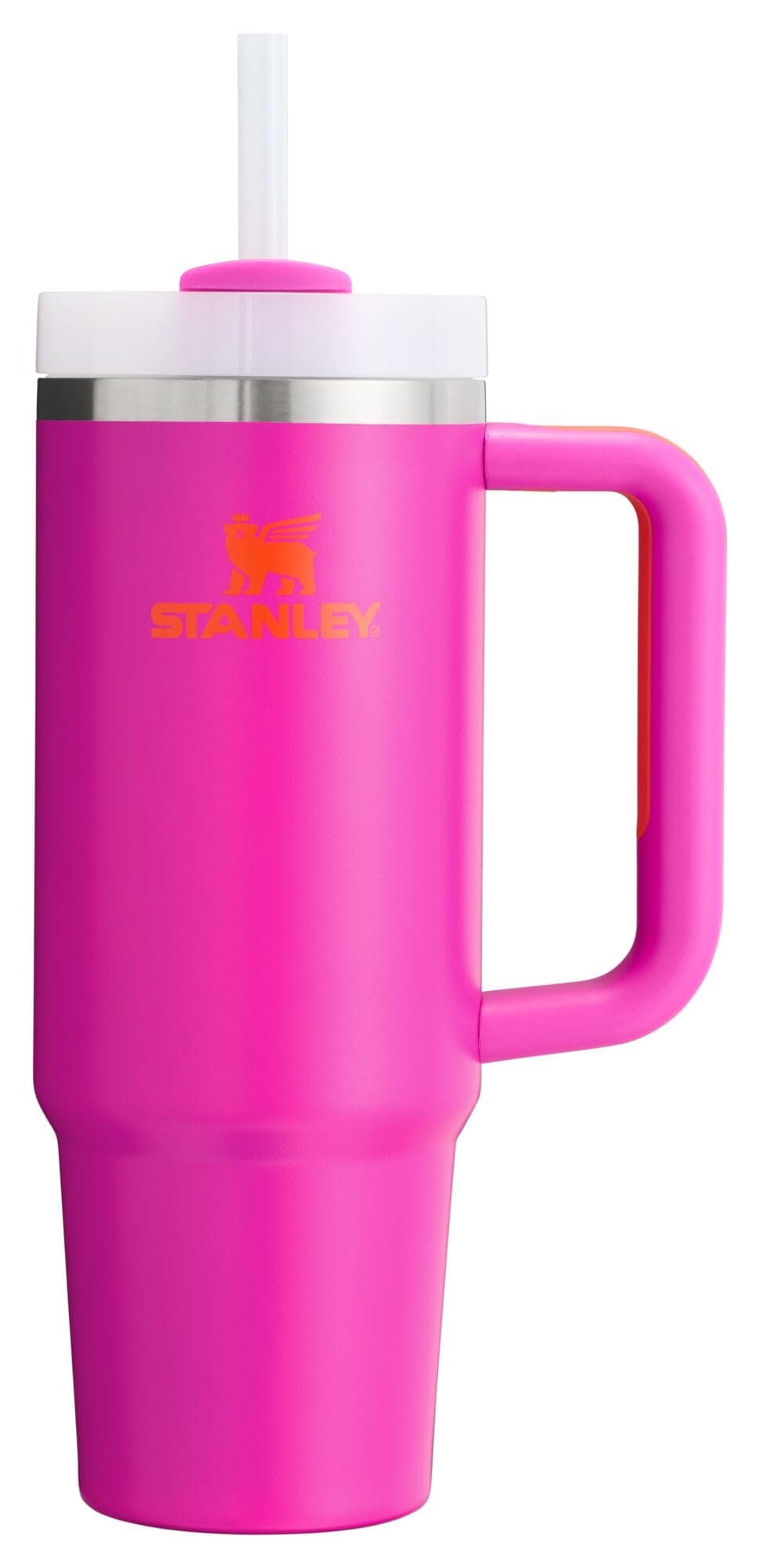 Stanley Quencher - Vaso H2.0 con mango - 1200 ml - Tapa de rosca con pajita incluida - Antifugas y portavasos de coche compatible para viajes - Vaso térmico de acero — view 42