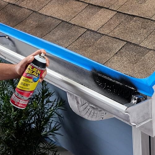 Flex Seal, 14 oz, Clear, Stop Leaks Instantly, Transparent Waterproof Rubber Spray On Sealant Coating, Perfect for Gutters, Wood, RV, Campers, Roof Repair, Skylights, Windows, and More — view 3