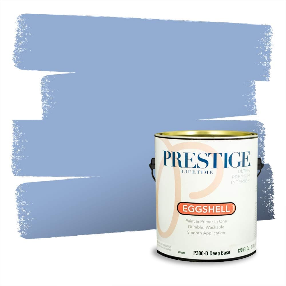 PRESTIGE Paints Interior Paint and Primer In One, 1-Gallon, Semi-Gloss, Comparable Match of Valspar* Dewdrop* — view 136