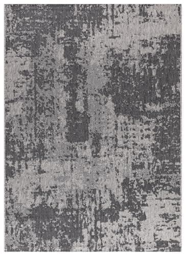 Keen Home Design Terrace Outdoor Area Rug - 5x8 Washable Indoor/Outdoor Rug for Patio, Kitchen, Balcony, Beach, Garden, Deck and Porch, Size: 5'3"x7'7" — view 2