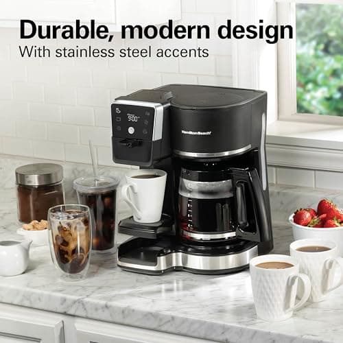 Hamilton Beach 2-Way Drip Coffee Maker & Single Serve Coffee Machine — view 9