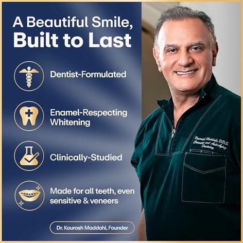 Lumineux Teeth Whitening Strips Kit - 9 Treatments (1 Month) - Peroxide Free - Enamel Safe for Whiter Teeth - Whitening Without The Sensitivity - Dentist Formulated - Sensitivity Free — view 3