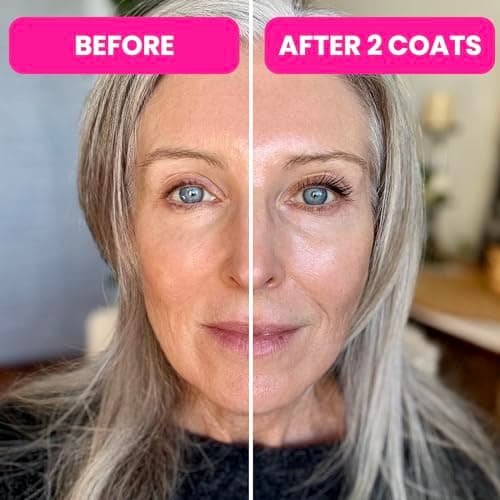 Prime Prometics PrimeLash Mascara for Older Women – Volumizing, Incredible Length in 2 Coats – Long-Stay, Zero Clumps, Hypoallergenic (Black) — view 5