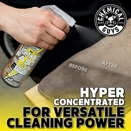 Chemical Guys Lightning Fast Carpet and Upholstery Stain Extractor - Chemical Guys Carpet Cleaner, Great for Fabric, Upholstery, Cars, Home, Office, Furniture, and More, Fresh Scent - 16 oz — view 6