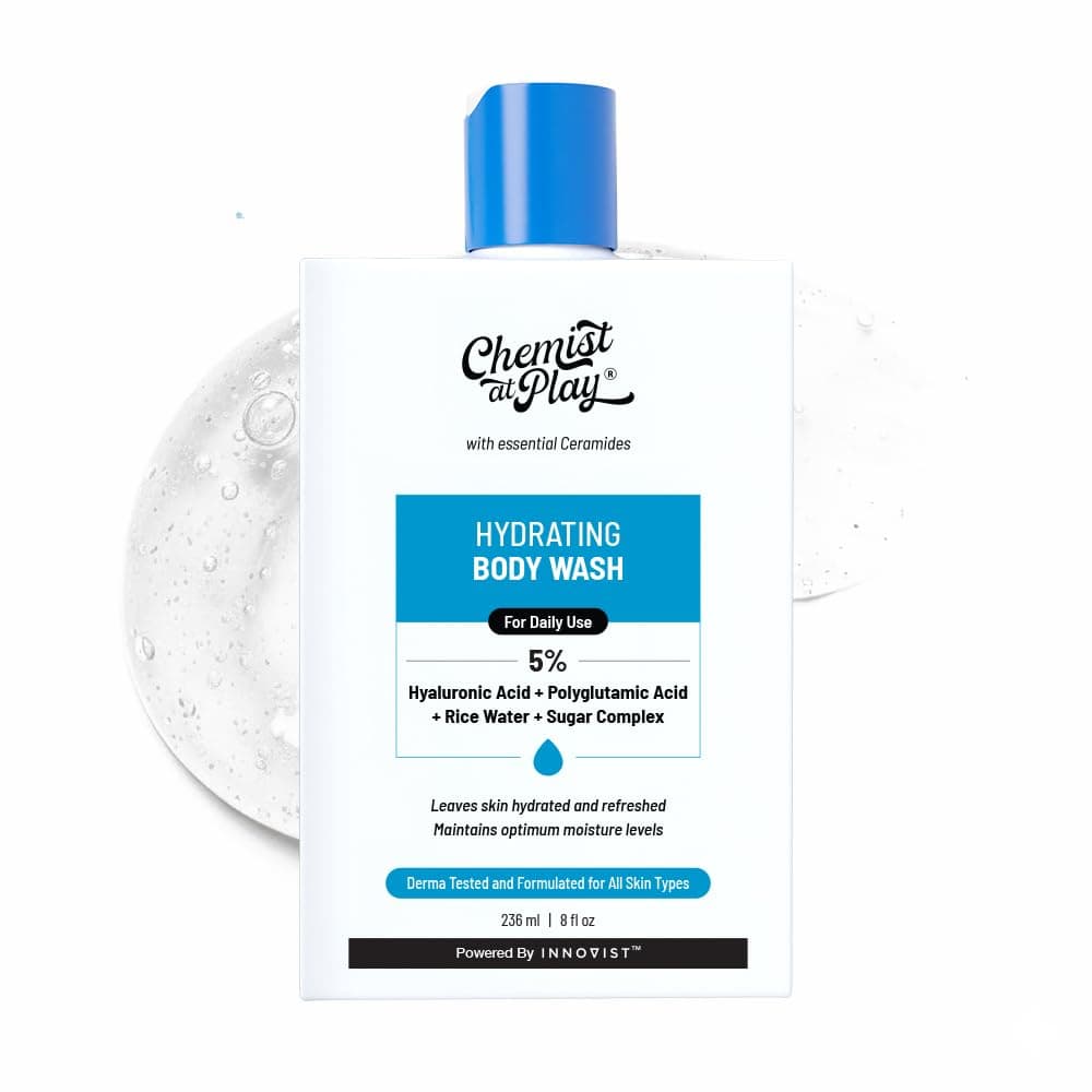 Chemist at Play 1% Salicylic Acid Body Wash | Helps Prevent Back & Body Acne Smoothens Bumpy Texture | For Sweaty Oily Normal and Dry Skin | Paraben and SLS Free | Suitable for Men and Women | 236 ml — view 12
