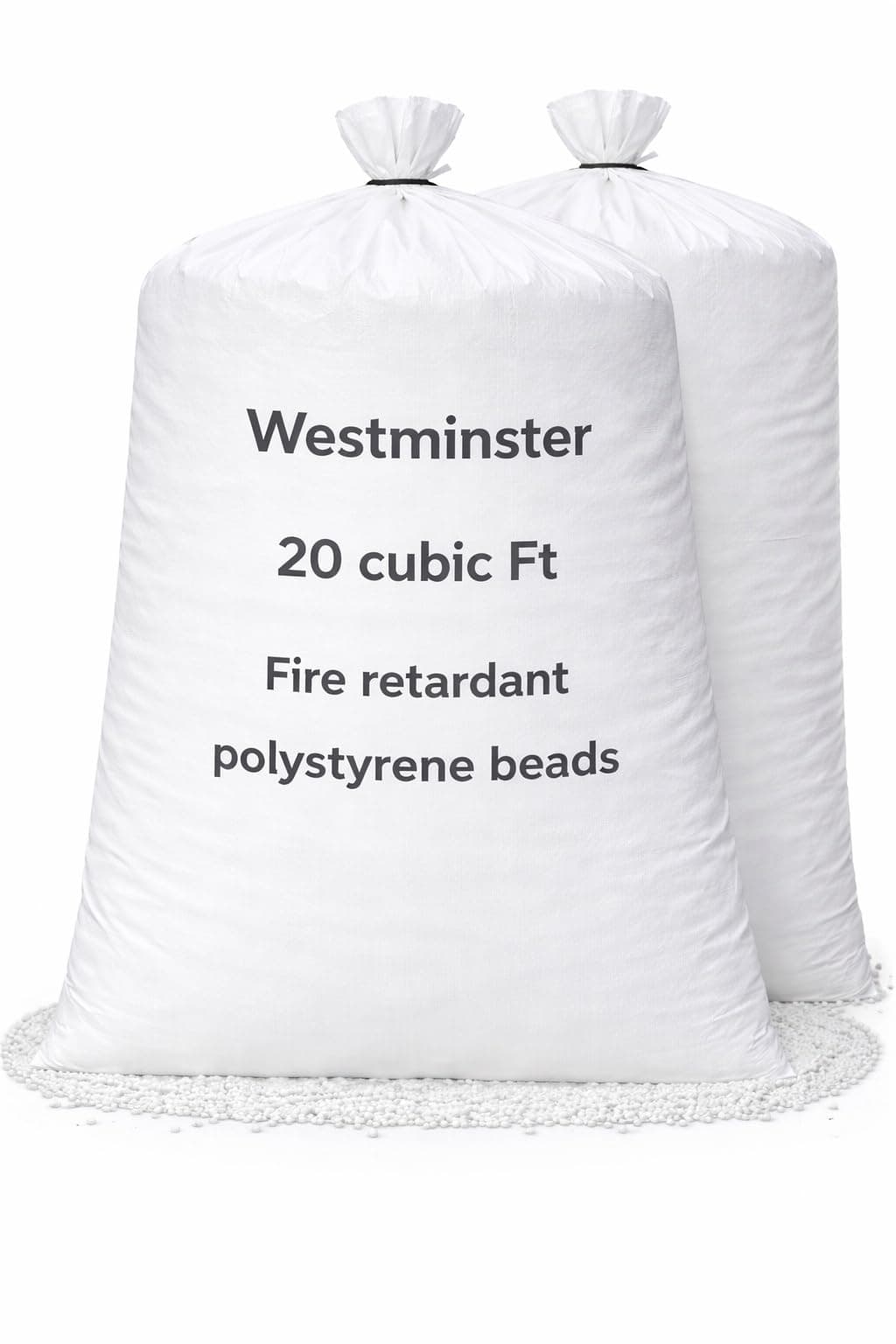 Bean Bag Filling Refill Booster Polystyrene Extra Beads Top Up Bag Beans Balls Various Sizes (2 Cubic Feet) — view 4