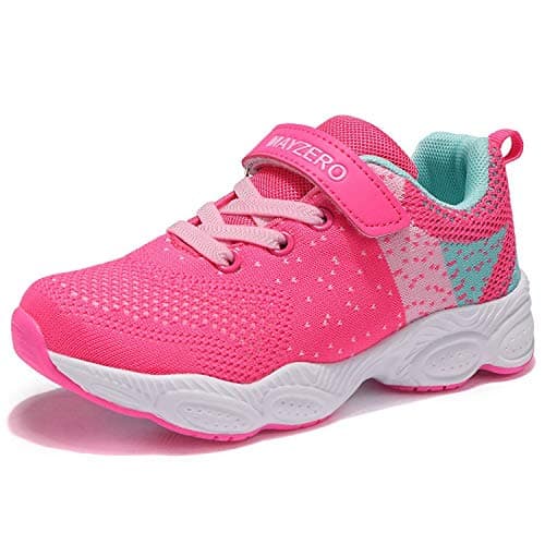 MAYZERO Kids Tennis Shoes Breathable Running Shoes Lightweight Athletic Shoes Walking Shoes Fashion Sneakers for Boys and Girls