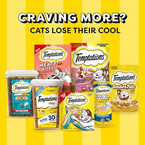 Temptations Cat Treats MixUps Backyard Cookout Flavor Crunchy, Soft Cat Treats, 3 oz. Pouch (Pack of 12) — view 10