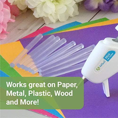 AdTech Hot Glue Sticks, 4 Inch Mini Size, Clear (550 Sticks) | Multi-Temperature, Quick Bonding for Crafting, DIY & School Projects | Fits Mini Glue Guns | Made in the USA — view 3