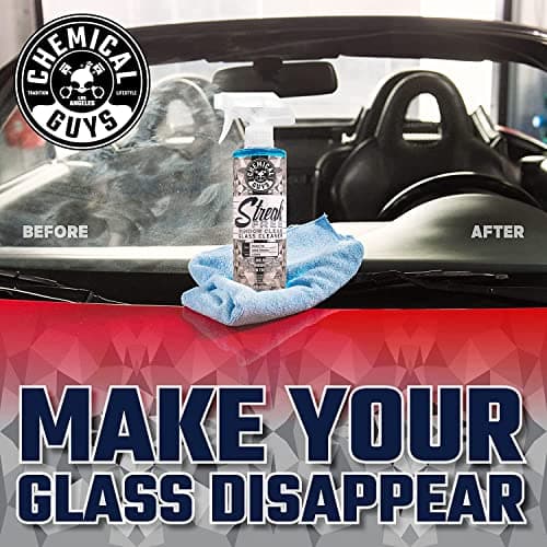 Chemical Guys Streak Free Glass & Window Cleaner (Works on Mirrors, Navigation Screens & More; Car, Truck, SUV and Home Use), Ammonia Free & Safe on Tinted Windows, 473 ml — view 3