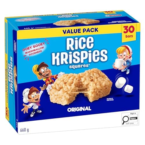 Rice Krispies Squares Bars 660g Jumbo Pack-Original, 30 Cereal Bars — view 4