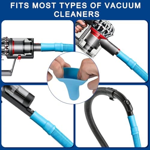 Dryer Vent Cleaner Kit Dryer Lint Vac Attachment with Dryer Vent Hose, Compatible with Most Vacuum Cleaner - Ultimate Dryer Lint Removal Tool & Vacuum Attachment for Home Dryer Vent Cleaning System — view 4