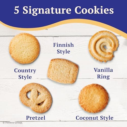 Royal Dansk Danish Butter Cookies, Premium Assorted Cookies in Gift Tin, Great for Sharing and Gifting, 12 oz — view 4