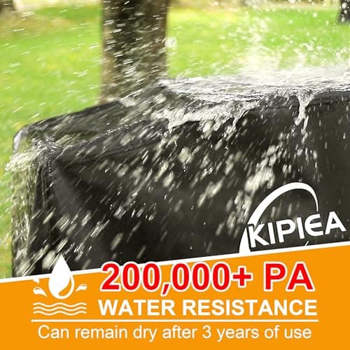 Kipiea Griddle Cover for Blackstone 36" Griddle with Hood, Heavy Duty Tear & Fade Resistant and Waterproof Flat Top Grill Cover for Blackstone 5482 with Buckles and Drawstrings — view 4