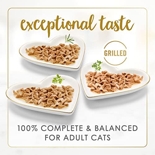 Purina Fancy Feast Grilled Wet Cat Food Poultry and Beef Collection Wet Cat Food Variety Pack - (Pack of 30) 3 oz. Cans — view 3