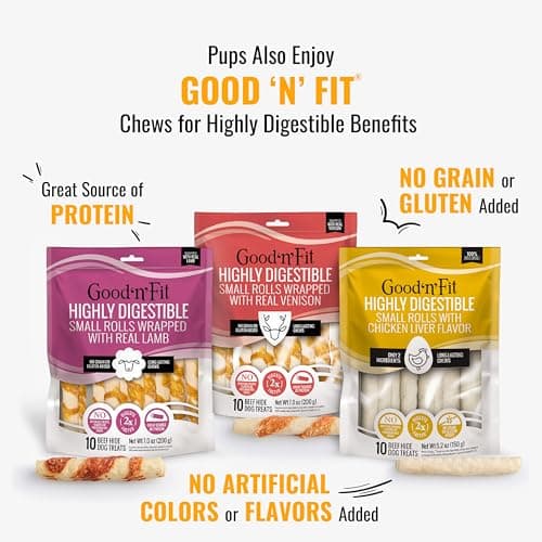 Good 'n' Fun Kabobs Long-Lasting Dog Treat, With Real Proteins, Beef Hide and Premium Chicken, Supports Dental Health, Mental Stimulation, 24 oz — view 7