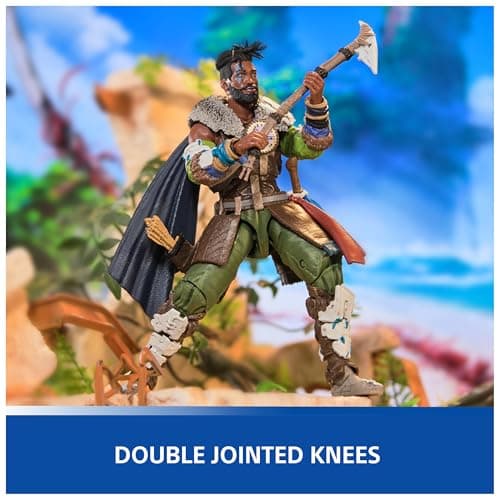 PlayStation, Horizon Forbidden West, 6” Varl Action Figure with 3 Accessories, The Shapes Collection, for PS5 Fans & Collectors Ages 17+ — view 4