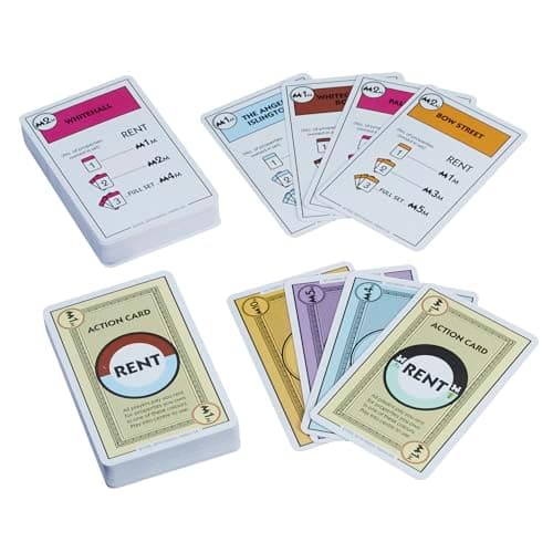 Monopoly Deal Card Game | Quick-Playing Card Game | Fun Games for Families and Kids | Ages 8 and Up | 2 to 5 Players | 15 Mins. | Travel Games — view 2