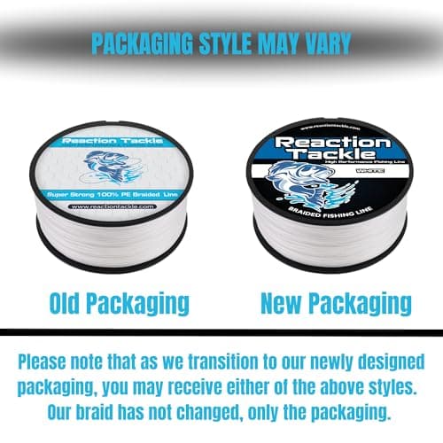Reaction Tackle Braided Fishing Line Pink 10LB 150yd — view 2