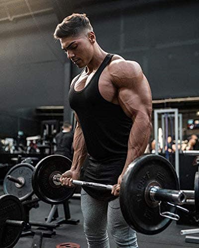 COOFANDY Men's 3 Pack Quick Dry Workout Tank Top Gym Muscle Tee Fitness Bodybuilding Sleeveless T Shirt — view 3