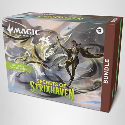 Magic: The Gathering Secrets of Strixhaven - Bundle (9 Play Boosters, 30 Lands, 1 Alt-Art Card + Exclusive Accessories) — view 6