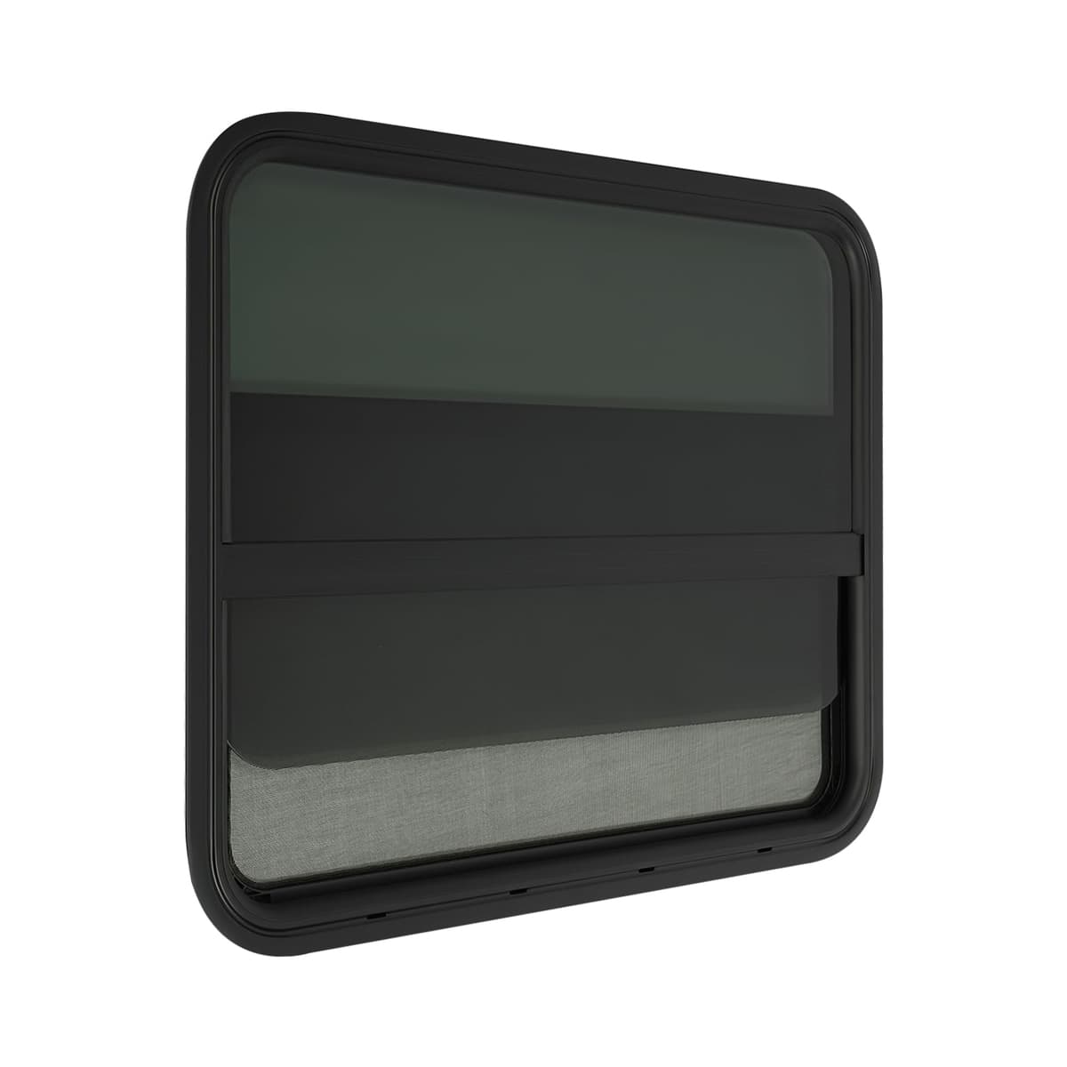 2 piezas de repuesto para ventanas de caravana | Ventana corredera vertical | Ventana de caravana | Ventanas de autocaravana con anillos de moldura rectangulares, protección solar y protección contra — view 5