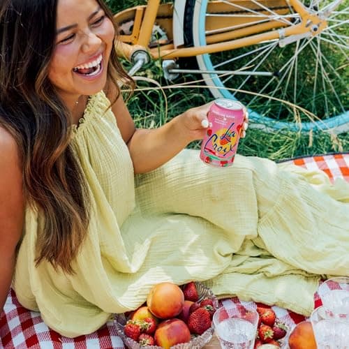 La Croix Sparkling Water, Strawberry Peach, 12 Fl Oz (pack of 12) — view 5