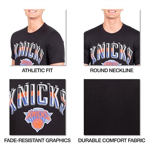 Ultra Game NBA Official Men’s Super Soft Supreme T-Shirt - Unisex, Orlando Magic, Black, Large — view 4