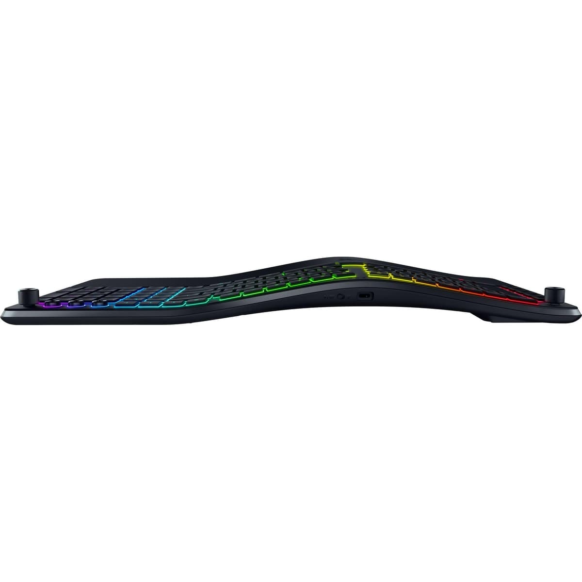 Razer Pro Type Ergo Wireless Split Ergonomic RGB Keyboard: Adjustable Tilt, Wrist Rest, Natural Typing, Multi Device Connectivity (2.4 GHz, Bluetooth, USB Type C), Windows/Mac Compatible - Black — view 10