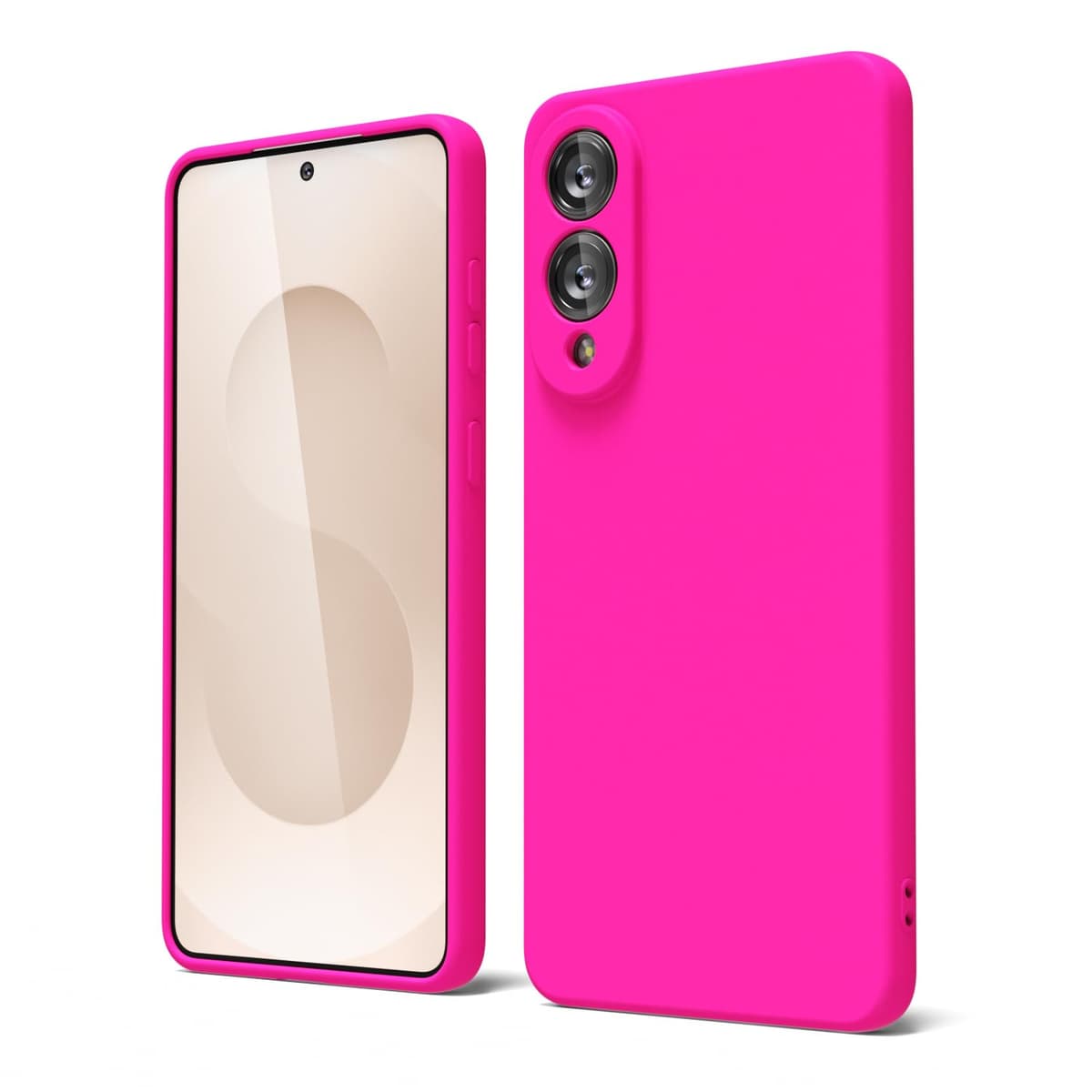 oakxco for Samsung Galaxy S23 Phone Case Liquid Silicone,Cute Thin Slim Soft Rubber TPU Plain Smooth Gel Cover for Women Girl Aesthetic Design, Matte Solid Protective & Shockproof, Burgundy Plum Wine — view 71