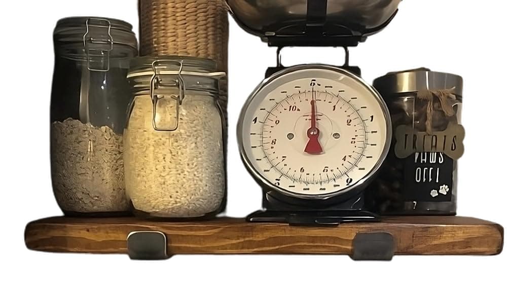 Wall Shelf Handmade with Rustic Solid Wood, Reclaimed Timber Shelf, Perfect for Kitchen, Bathroom, Decor, Farmhouse, and Bedroom