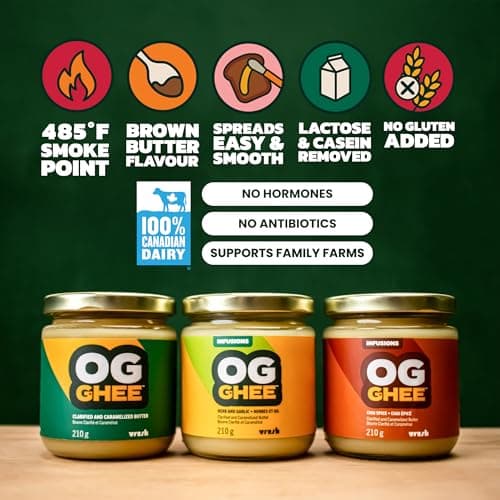 OG GHEE | 420g | Hormone and Antibiotic Free, Clarified Butter, Caramelized Flavour, Keto and Paleo Friendly, Gluten Free, Lactose and Casein Free, Carnivore — view 4