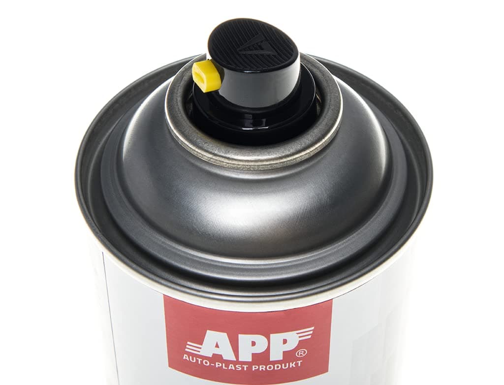 APP Epoxy Grund Imprimación Spray Epoxi | Imprimación Pintura Antióxido por Metal | Protección contra la corrosión | Gris oscuro | 500 ml — view 2