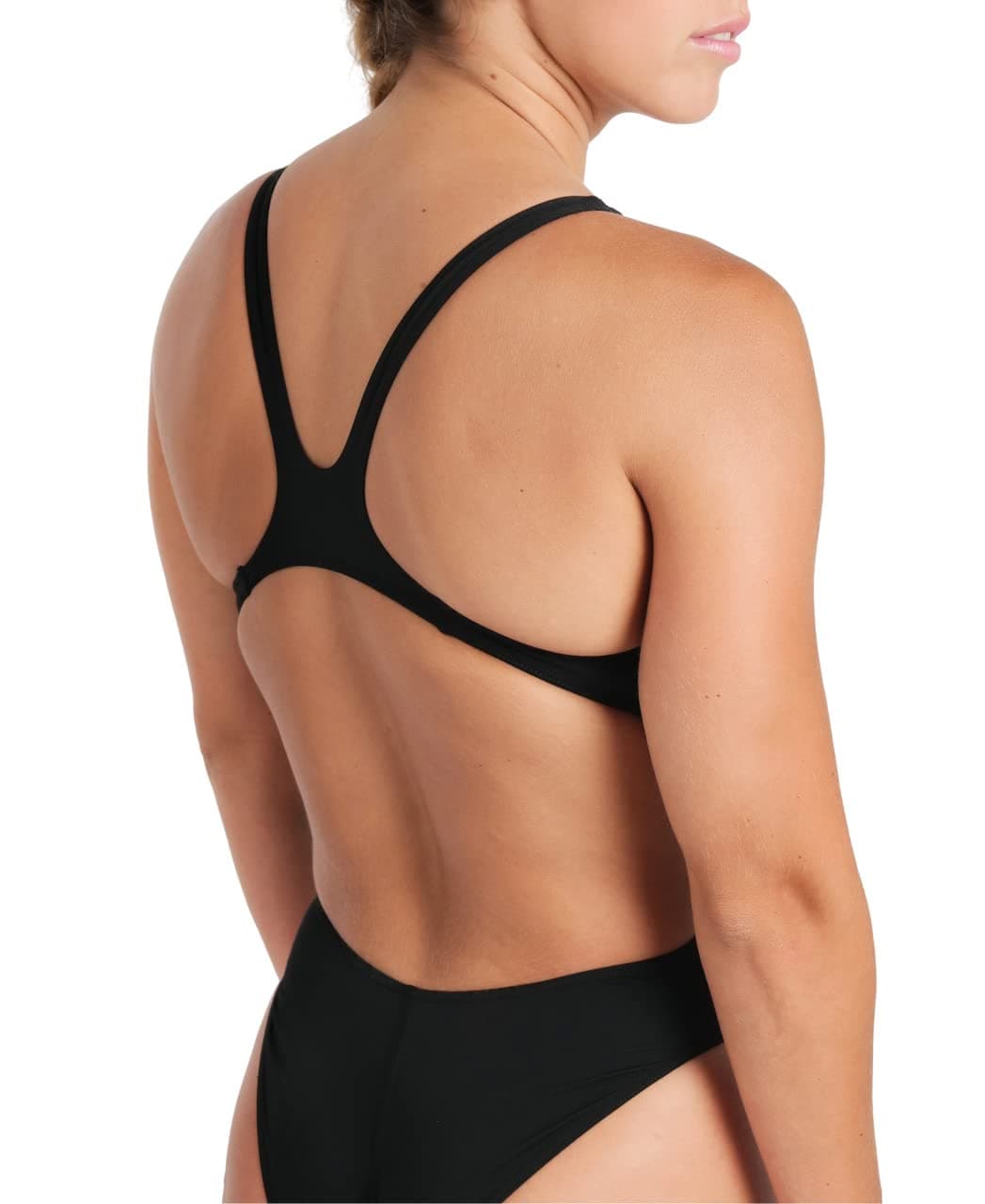 arena Solid Swim Tech Team Bañador de Una Pieza para Mujer, Secado Rápido, Bañador Deportivo en Tejido MaxLife Eco, Resistencia al Cloro y Protección UPF 50+ UV — view 4