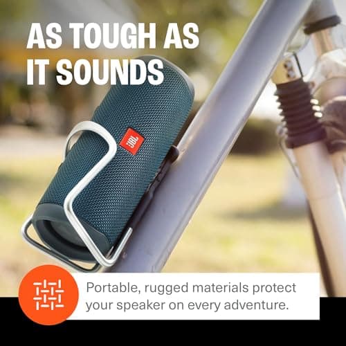 JBL FLIP 5, Waterproof Portable Bluetooth Speaker, Black, Small — view 5
