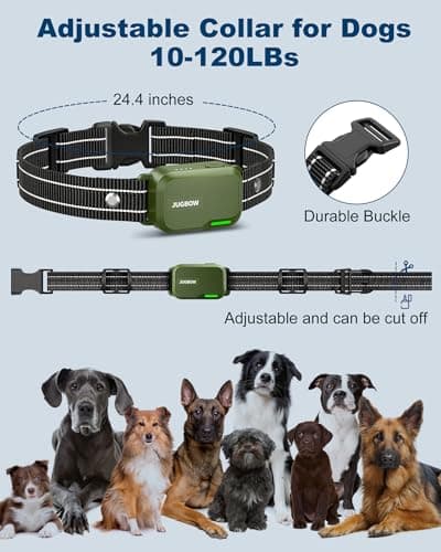 Dog Shock Collar - 4200FT Dog Training Collar with Remote Innovative IPX7 Waterproof with 4 Training Modes, Rechargeable E-Collar for All Breeds — view 4