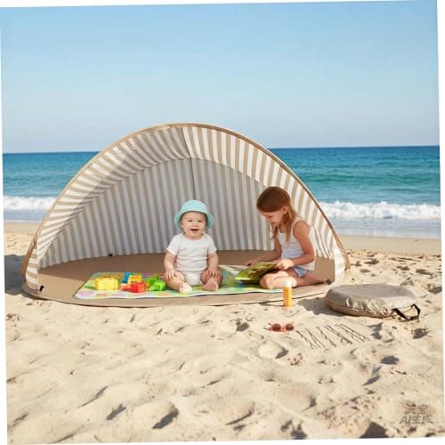 Baby Beach Tent, Beach Tent for Kids, Sun Shelter with UPF 50+ Sun Protection, Instant Baby for Outdoor Camping, Park & Sand — view 4