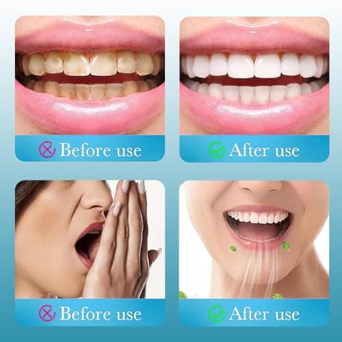 FYeang® Collagum Smile Strengthening Powder, Removes Surface Stains From Teeth, Gum & Enamel Protection Tooth Powder for Daily Use