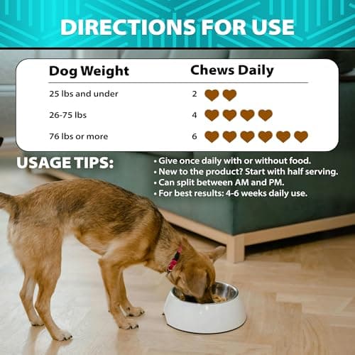 Dog Allergy Chews - Dog Allergy Relief Supplement w/Colostrum, Probiotics - Paw Licking, Itching, Seasonal Changes, Coat - Yeast‑Free for Sensitive Pups - Higher Salmon Oil Levels- 120 Soft Treats — view 4