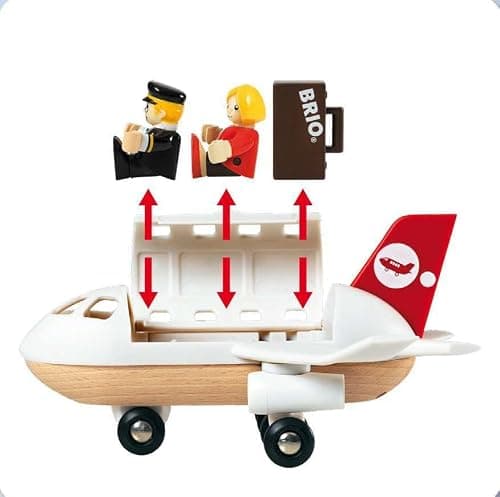 BRIO World Railway World Deluxe Set - 106-Piece FSC-Certified Wood and Accessory Train Set - Works with All Wooden Train Sets - Includes Tracks, Vehicles, Bridge & More - Kids Ages 3 & Up — view 4